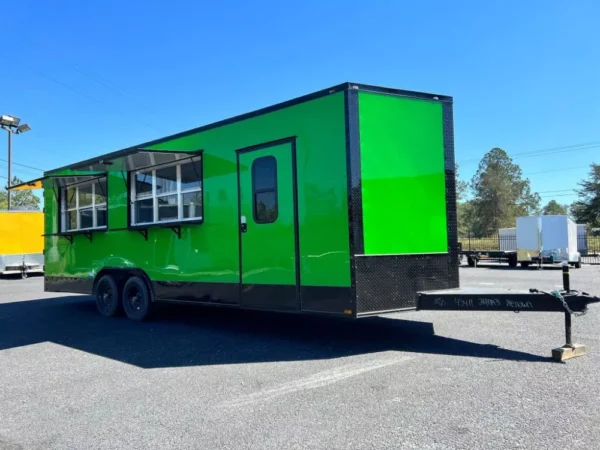 8.5X24 TA GREEN CONCESSION TRAILER - Image 6