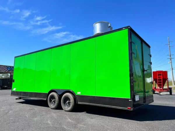 8.5X24 TA GREEN CONCESSION TRAILER - Image 3