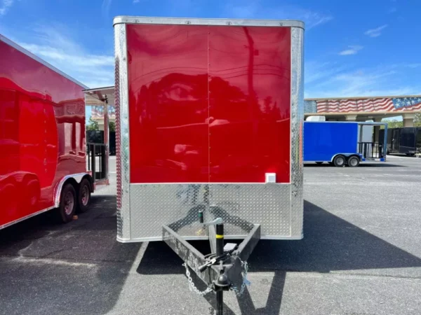 2024 7X16 TA RED CONCESSION TRAILER Stock - Image 7