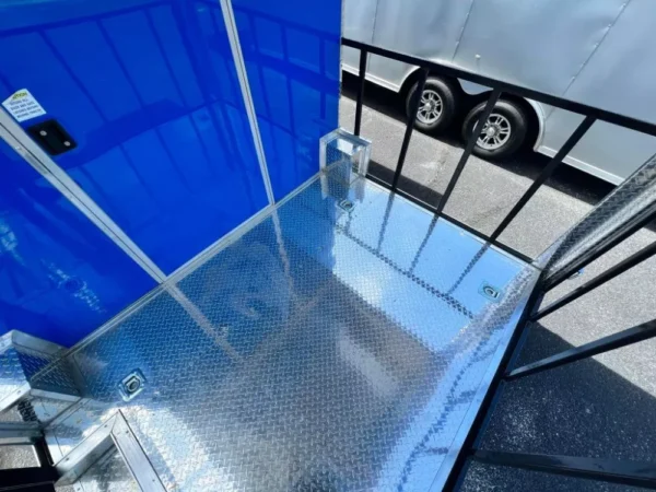 2024 8.5X20 TA3 DEEP BLUE FOOD TRAILER Stock - Image 5