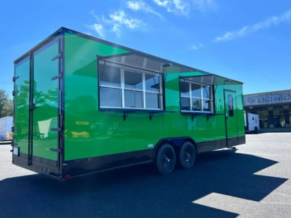 8.5X24 TA GREEN CONCESSION TRAILER - Image 4