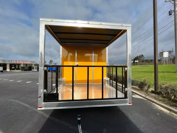 2024 8.5 X 20 TA YELLOW CONCESSION TRAILER Stock - Image 5