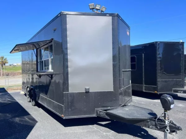 2024 8.5X20 TA3 CHARCOAL CONCESSION/FOOD TRAILER Stock #43531 - Image 10