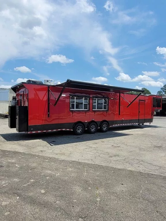 8.5 X 48 TTA3 GOOSENECK CONCESSION TRAILER WITH EQUIPMENT