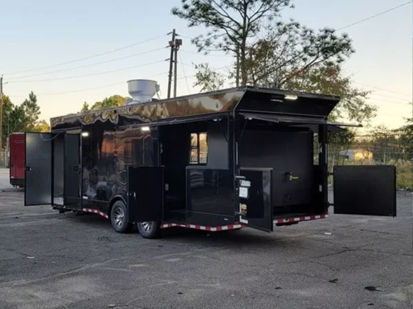 8.5 X 26 BBQ TRAILER WITH SMOKER Stock - Image 4