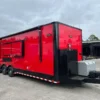 8.5X30 TTA BBQ TRAILER WITH ROTATING DIGITAL SMOKER